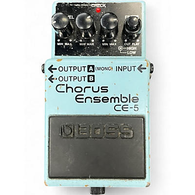 Used BOSS CE5 Chorus Ensemble Effect Pedal