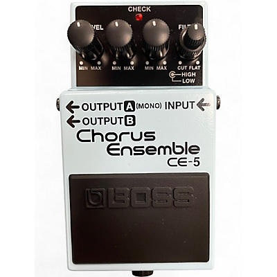 Used BOSS CE5 Chorus Ensemble Effect Pedal