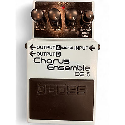 Used BOSS CE5 Chorus Ensemble Effect Pedal