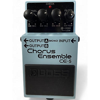 Used BOSS CE5 Chorus Ensemble Effect Pedal