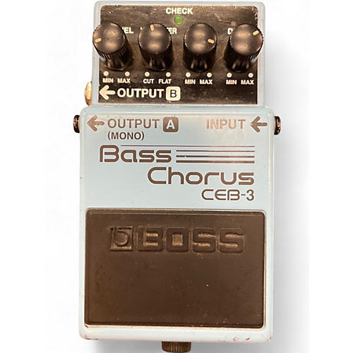 BOSS Used BOSS CEB3 Bass Chorus Bass Effect Pedal