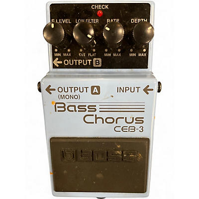 Used BOSS CEB3 Bass Chorus Bass Effect Pedal