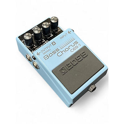 Used BOSS CEB3 Bass Chorus Bass Effect Pedal