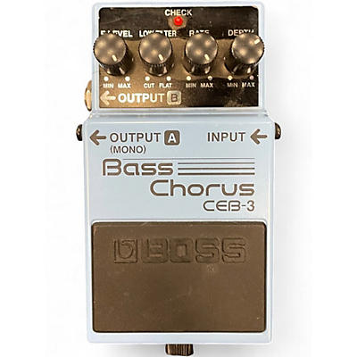 Used BOSS CEB3 Bass Chorus Bass Effect Pedal