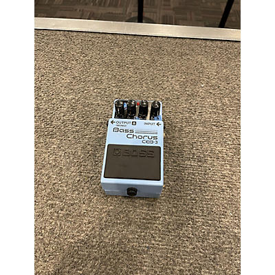 Used BOSS CEB3 Bass Chorus Bass Effect Pedal