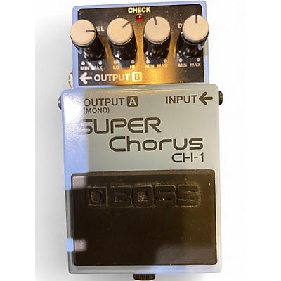 Used BOSS CH-1 Effect Pedal