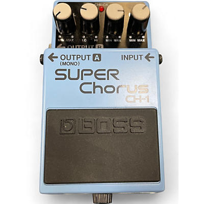 BOSS Used BOSS CH-1 Super Chorus Effect Pedal