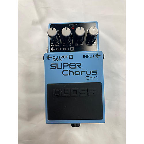 BOSS Used BOSS CH1 Super Chorus Effect Pedal