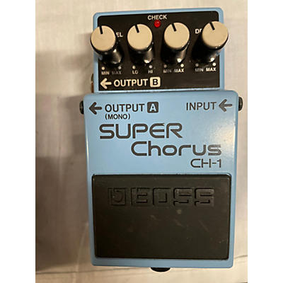 BOSS Used BOSS CH1 Super Chorus Effect Pedal