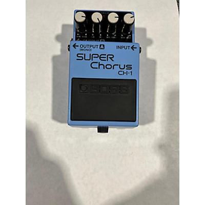 BOSS Used BOSS CH1 Super Chorus Effect Pedal