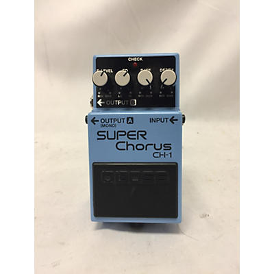 BOSS Used BOSS CH1 Super Chorus Effect Pedal