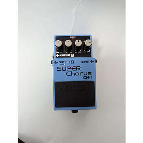 BOSS Used BOSS CH1 Super Chorus Effect Pedal