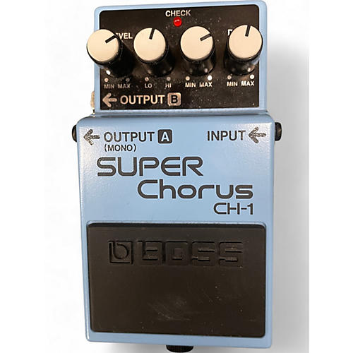 BOSS Used BOSS CH1 Super Chorus Effect Pedal