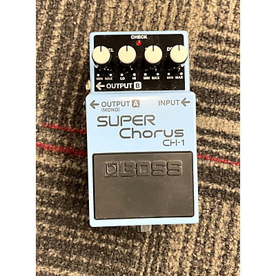 BOSS Used BOSS CH1 Super Chorus Effect Pedal