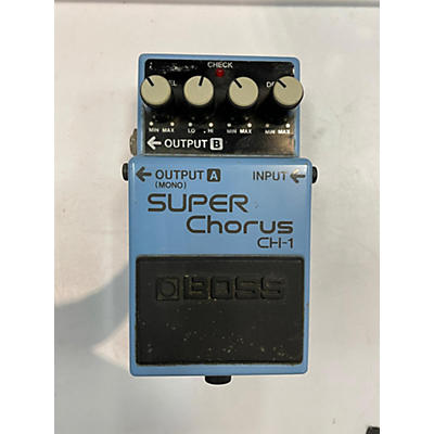 BOSS Used BOSS CH1 Super Chorus Effect Pedal