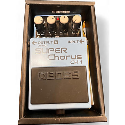 BOSS Used BOSS CH1 Super Chorus Effect Pedal