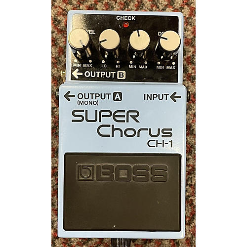 BOSS Used BOSS CH1 Super Chorus Effect Pedal