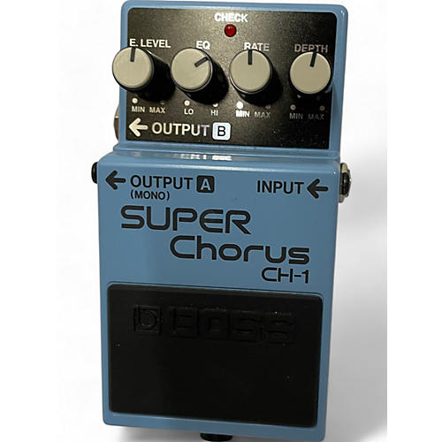 BOSS Used BOSS CH1 Super Chorus Effect Pedal