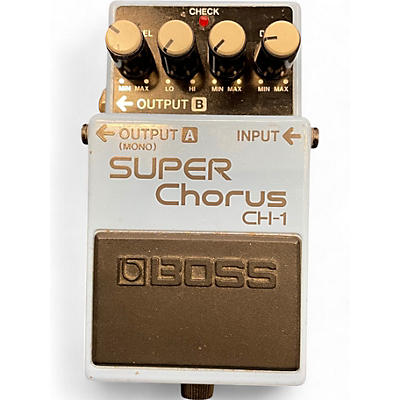 BOSS Used BOSS CH1 Super Chorus Effect Pedal