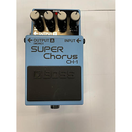 BOSS Used BOSS CH1 Super Chorus Effect Pedal