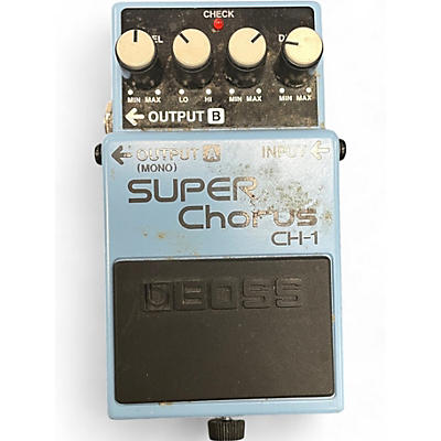 BOSS Used BOSS CH1 Super Chorus Effect Pedal