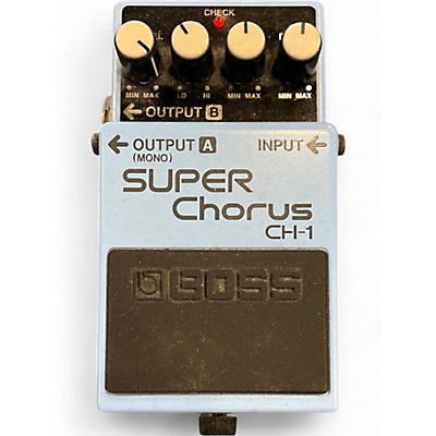 BOSS Used BOSS CH1 Super Chorus Effect Pedal