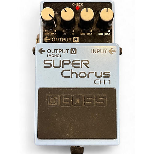 BOSS Used BOSS CH1 Super Chorus Effect Pedal