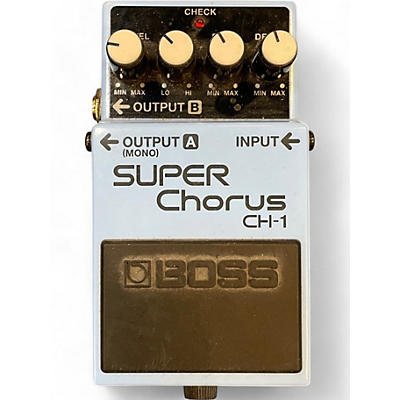 BOSS Used BOSS CH1 Super Chorus Effect Pedal