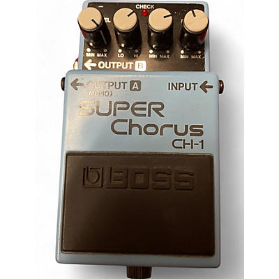 BOSS Used BOSS CH1 Super Chorus Effect Pedal