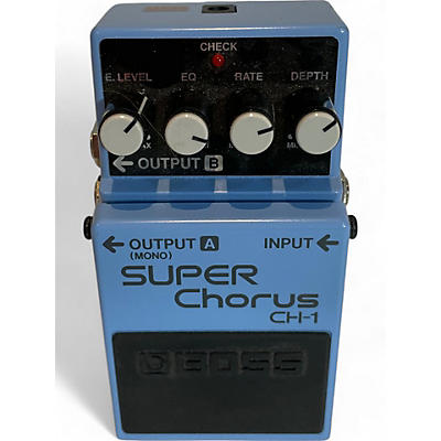 BOSS Used BOSS CH1 Super Chorus Effect Pedal