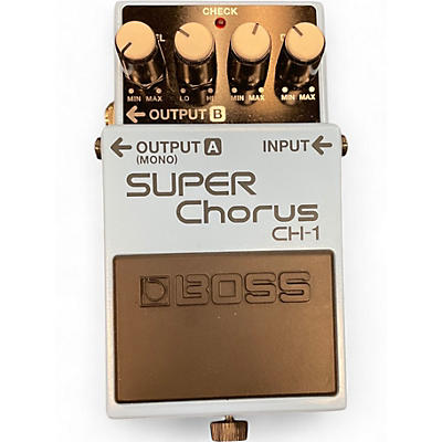 BOSS Used BOSS CH1 Super Chorus Effect Pedal