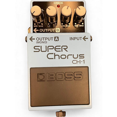 BOSS Used BOSS CH1 Super Chorus Effect Pedal