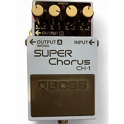 BOSS Used BOSS CH1 Super Chorus Effect Pedal