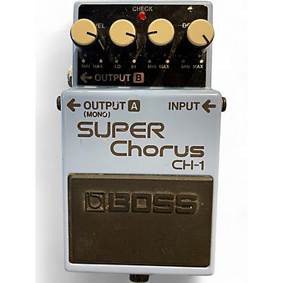 BOSS Used BOSS CH1 Super Chorus Effect Pedal