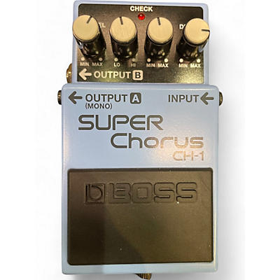 BOSS Used BOSS CH1 Super Chorus Effect Pedal