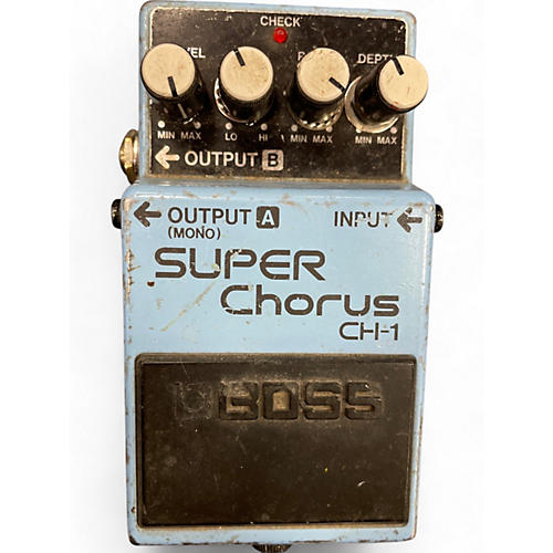 BOSS Used BOSS CH1 Super Chorus Effect Pedal