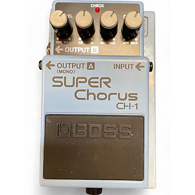 BOSS Used BOSS CH1 Super Chorus Effect Pedal