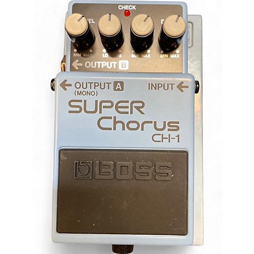 BOSS Used BOSS CH1 Super Chorus Effect Pedal