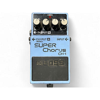 BOSS Used BOSS CH1 Super Chorus Effect Pedal