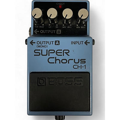 BOSS Used BOSS CH1 Super Chorus Effect Pedal