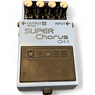 BOSS Used BOSS CH1 Super Chorus Effect Pedal