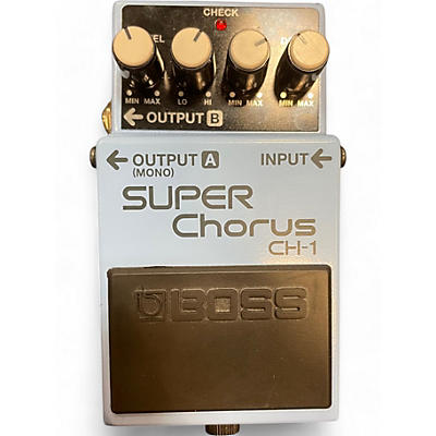 BOSS Used BOSS CH1 Super Chorus Effect Pedal