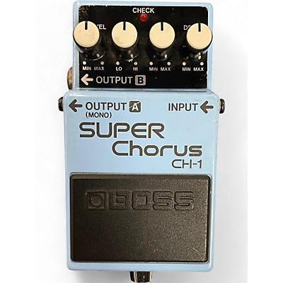 BOSS Used BOSS CH1 Super Chorus Effect Pedal