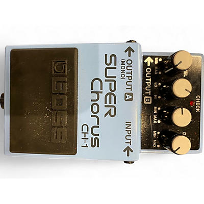 Used BOSS CH1 Super Chorus Effect Pedal