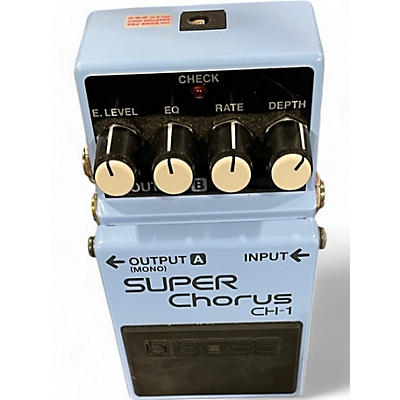 BOSS Used BOSS CH1 Super Chorus Effect Pedal