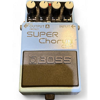 BOSS Used BOSS CH1 Super Chorus Effect Pedal