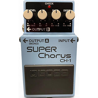 Used BOSS CH1 Super Chorus Effect Pedal