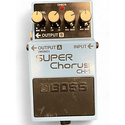 Used BOSS CH1 Super Chorus Effect Pedal