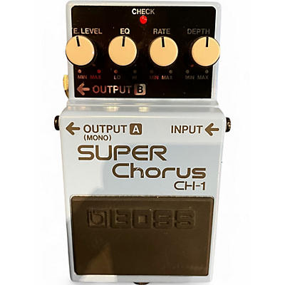 Used BOSS CH1 Super Chorus Effect Pedal