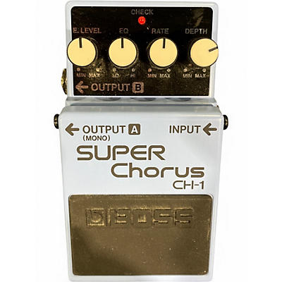 Used BOSS CH1 Super Chorus Effect Pedal